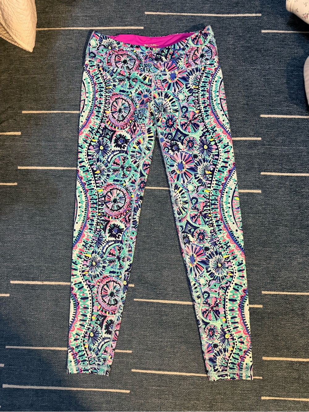 Lilly Pulitzer Luxletic Weekender Floral Print Leggings